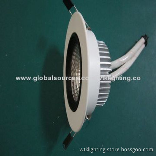 LED 5W COB Downlight, Non-dimmable or Dimmable, 110lm/W Luminous Efficacy with CE Mark